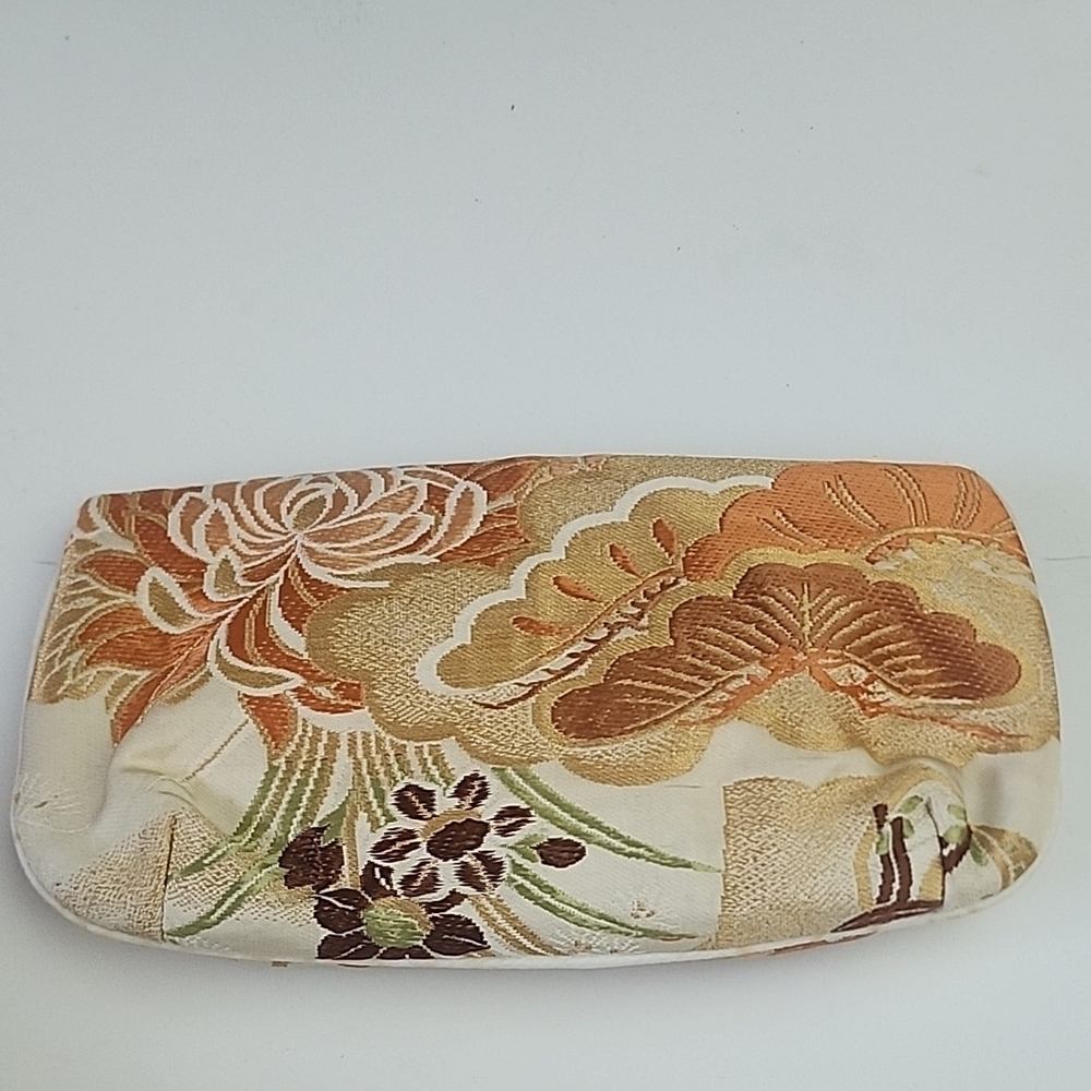 Japanese KIMONO Clutch Vintage Fabric Purse - Picture 4 of 11
